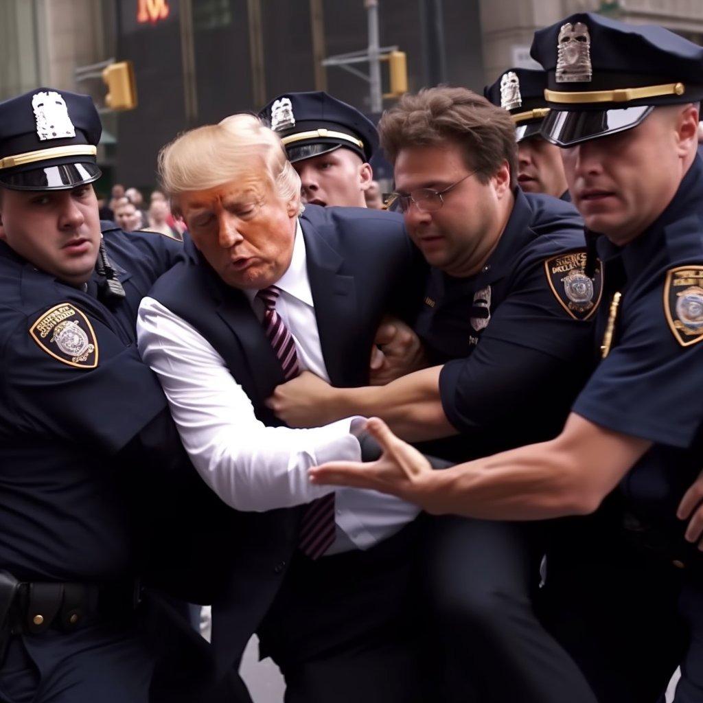 AI Photos Of Trump’s Arrest Go Viral – The Metropolis