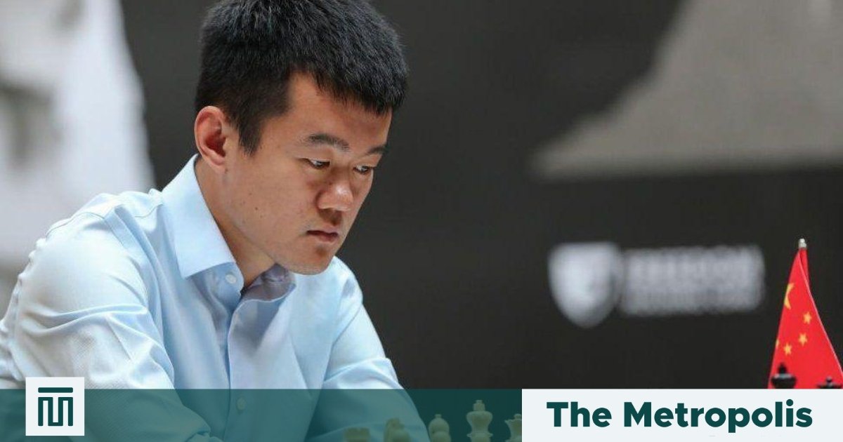 World chess champion Ding Liren The Metropolis